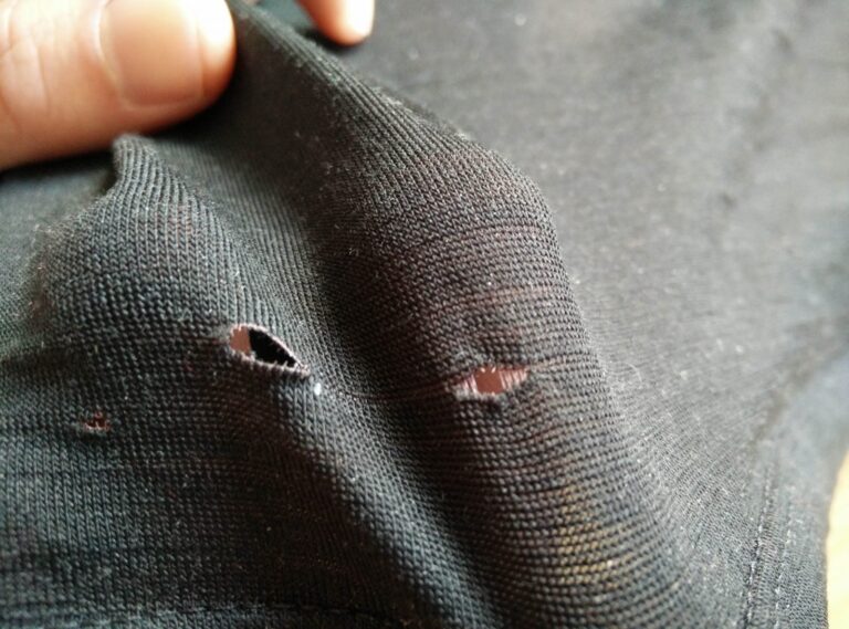 What Causes Mysterious Tiny Holes In Clothes