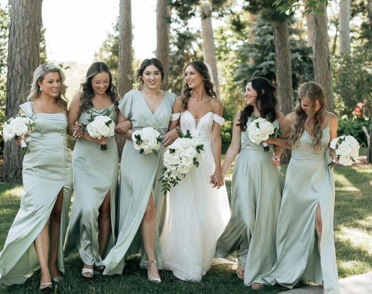 5 Tips For Choosing The Perfect Eucalyptus Green Bridesmaid Dresses